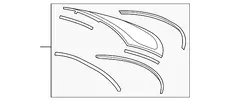 СТЕКЛО ЗАДНЕЕ 6480153060 TOYOTA / LEXUS