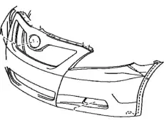БАМПЕР ПЕРЕДНИЙ 52119-33943 TOYOTA / LEXUS