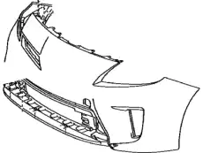 БАМПЕР ПЕРЕДНИЙ 52119-47930 TOYOTA / LEXUS