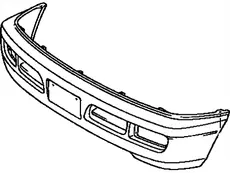 БАМПЕР ПЕРЕДНИЙ 52119-60930 TOYOTA / LEXUS