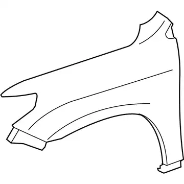 Крыло TOYOTA / LEXUS 53802-60B60