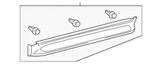 ПАНЕЛЬ ПОДНОЖКИ 5177360160E0 TOYOTA / LEXUS