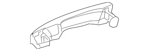 Ручка двери TOYOTA / LEXUS 6922048040D4
