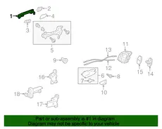 Ручка двери TOYOTA / LEXUS 6921048040B6