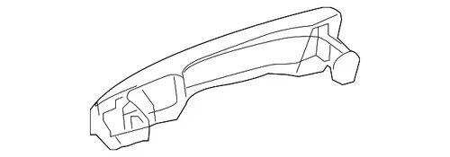 Ручка двери TOYOTA / LEXUS 6922048040C1