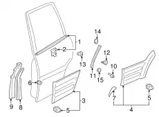 МОЛДИНГ 7507642900 TOYOTA / LEXUS