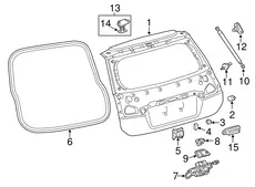 Уплотнитель двери TOYOTA / LEXUS 6788176010