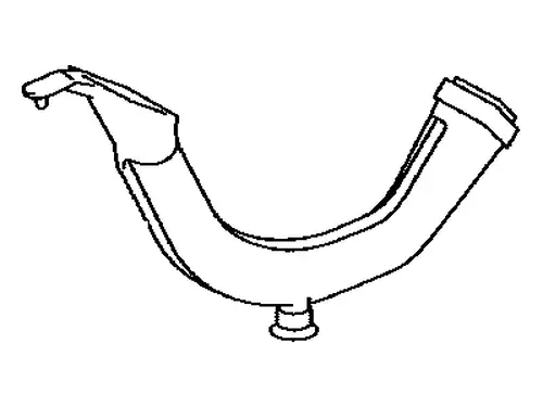 ПАТРУБОК 1775138020 TOYOTA / LEXUS