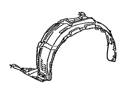Подкрылок TOYOTA / LEXUS 5380648100