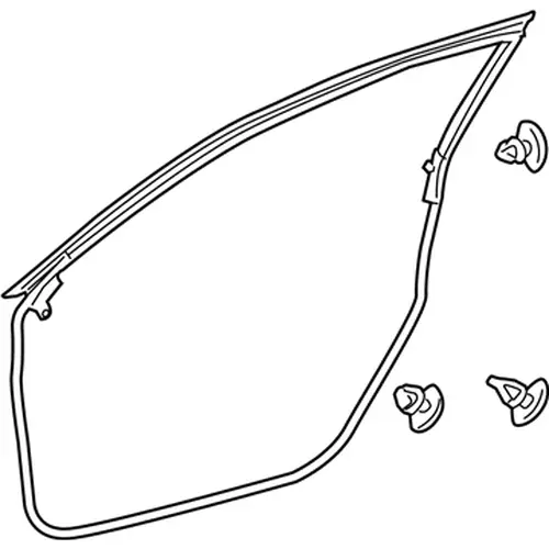 Уплотнитель двери TOYOTA / LEXUS 6786176011