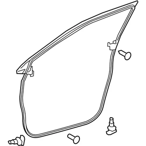 Уплотнитель двери TOYOTA / LEXUS 6786178010