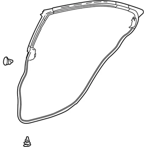 Уплотнитель двери TOYOTA / LEXUS 6787153040