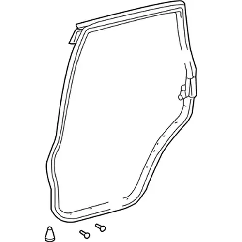 Уплотнитель двери TOYOTA / LEXUS 6787260100