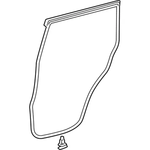 Уплотнитель двери TOYOTA / LEXUS 6787260130