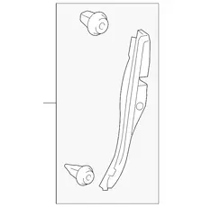 НАКЛАДКА 6771253010C0 TOYOTA / LEXUS