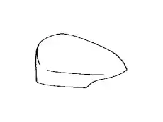 КОРПУС ЗЕРКАЛА 87945-0E040-C0 TOYOTA / LEXUS