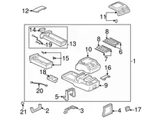 ПЕПЕЛЬНИЦА 7410248010 TOYOTA / LEXUS