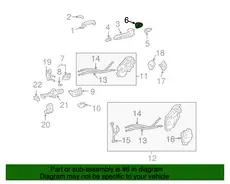 Ручка двери TOYOTA / LEXUS 6920850010B3