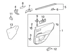 Ручка двери TOYOTA / LEXUS 6784148050