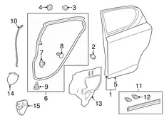 УПЛОТНИТЕЛЬ 6788776010 TOYOTA / LEXUS