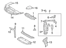 СУППОРТ 5328730080 TOYOTA / LEXUS
