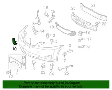 НАКЛАДКА БАМПЕРА 5243753030 TOYOTA / LEXUS