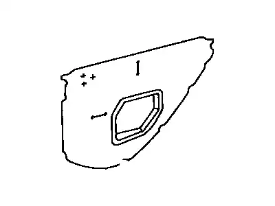 Ручка двери TOYOTA / LEXUS 67841-60120