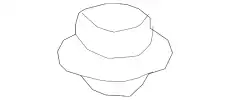 ОПОРА РАДИАТОРА 16523-38010 TOYOTA / LEXUS