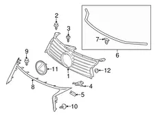 КРЕПЕЖ 5314930050 TOYOTA / LEXUS