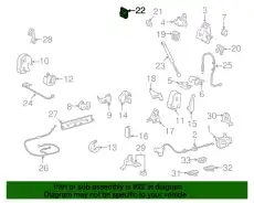 7234560030B0 (КРЕПЕЖ) TOYOTA / LEXUS