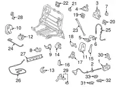 7234560030B0 (КРЕПЕЖ) TOYOTA / LEXUS