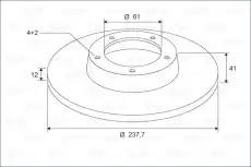 Тормозной диск VALEO 297803