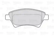 Тормозные колодки дисковые VALEO 301558