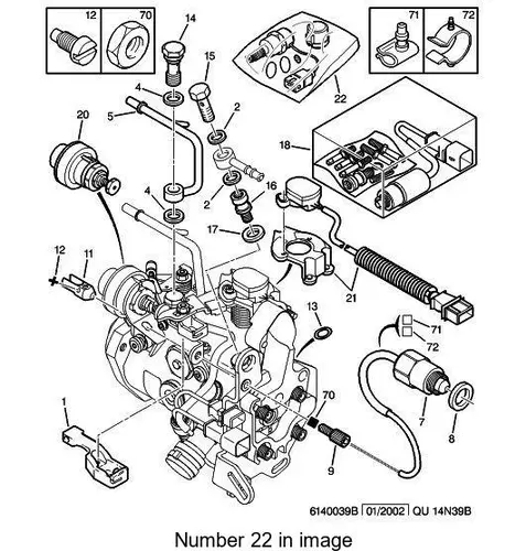 КОМПЛ.ВТЯГ.РЕЛЕ 1563 L1 PSA