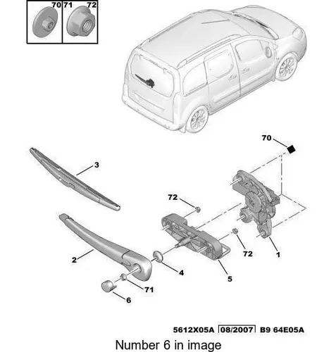 6429 FP Автозапчасть/GELENK KAPPE PSA