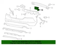 Кронштейн датчика C2Z11530 JAGUAR