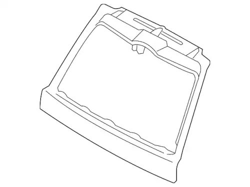 Door - rear BHA760010 LAND ROVER
