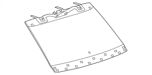 Стекло задней двери LR019705 LAND ROVER