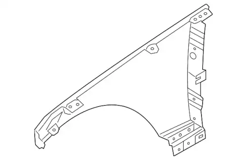 Крыло LAND ROVER LR036591