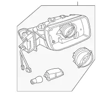 AUSSENSPIEGEL LR011122 LAND ROVER
