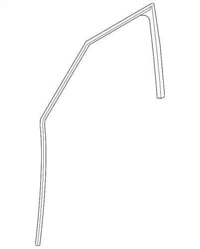 Стекло двери LR027345 LAND ROVER