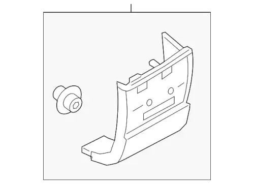 молдинг крыла LR038831 LAND ROVER