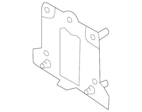 Кронштейн крепления бампера LR031629 LAND ROVER