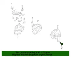 Kombischraube 90007545901 PORSCHE