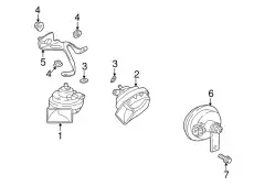 Kombischraube 90007545901 PORSCHE