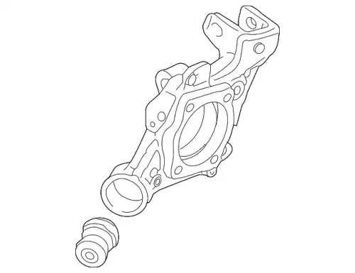 КУЛАК 4F0505434H VAG