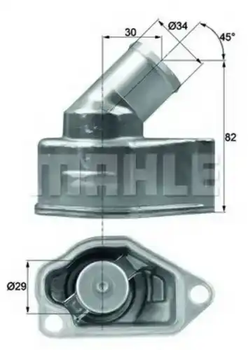 Термостат системы охлаждения KNECHT TI987