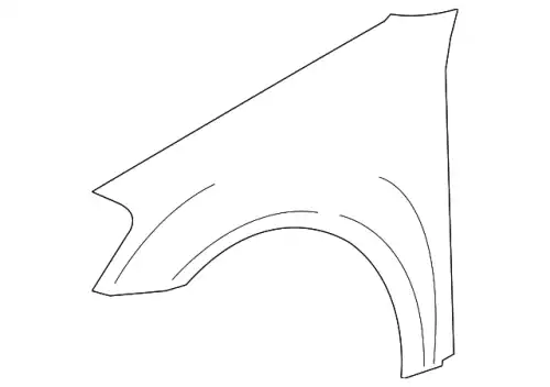 Крыло MB 164 881 01 01 64