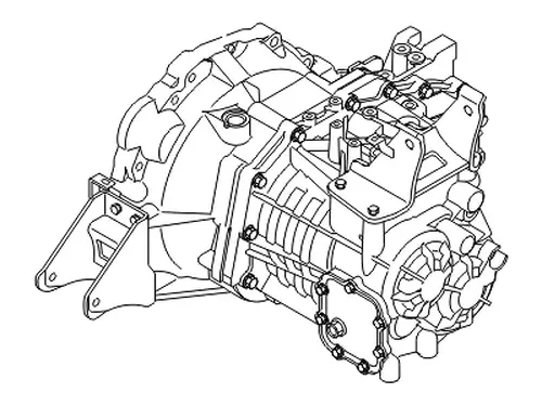 Коробка передач в сборе KIA 4300039AA0
