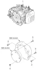 Коробка передач в сборе KIA 4500039611